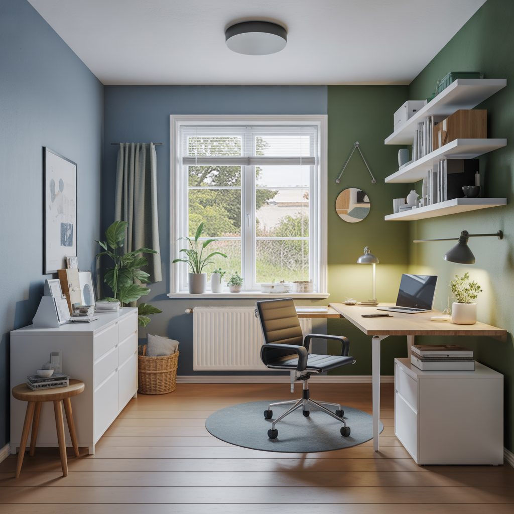 10.Vilka farger fungerar bast i ett arbetsrum for okad produktivitet