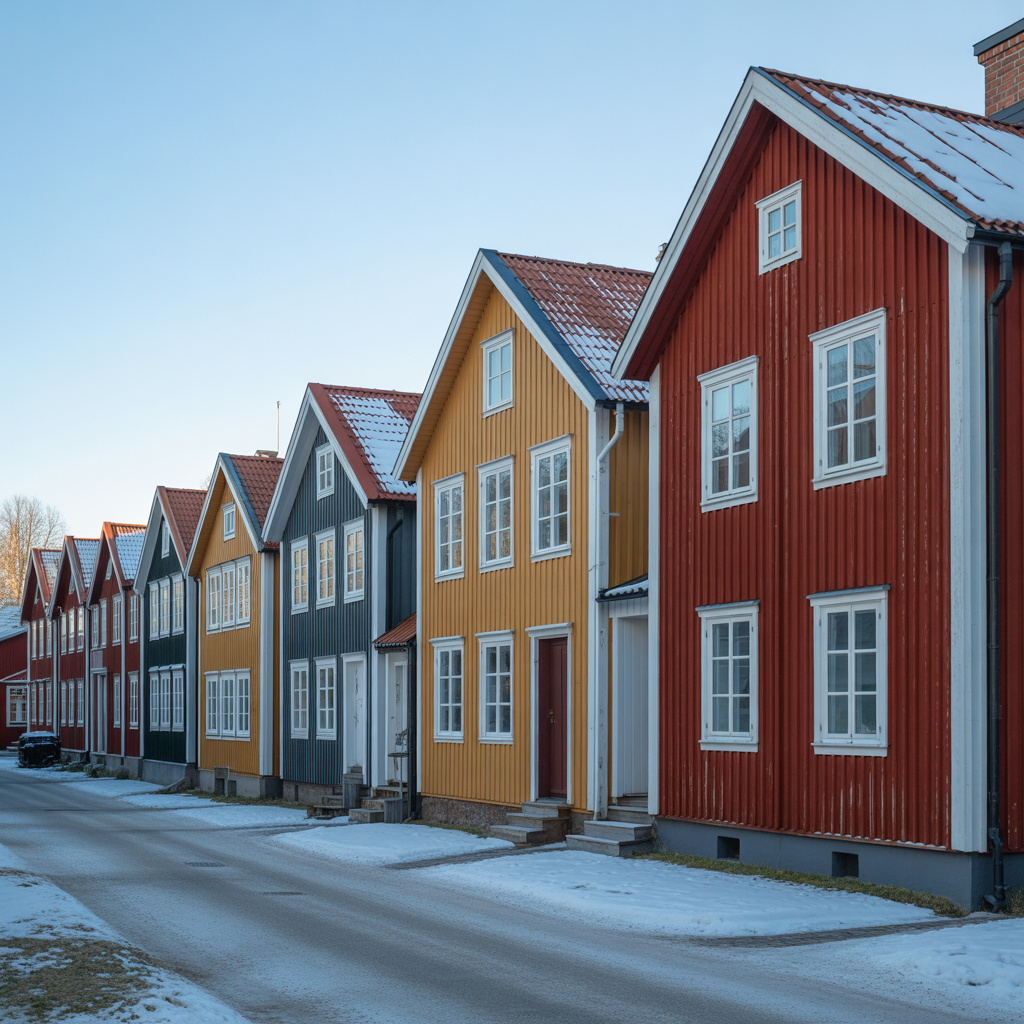 7.Vilka fasadfarger ar mest hallbara i nordiskt klimat