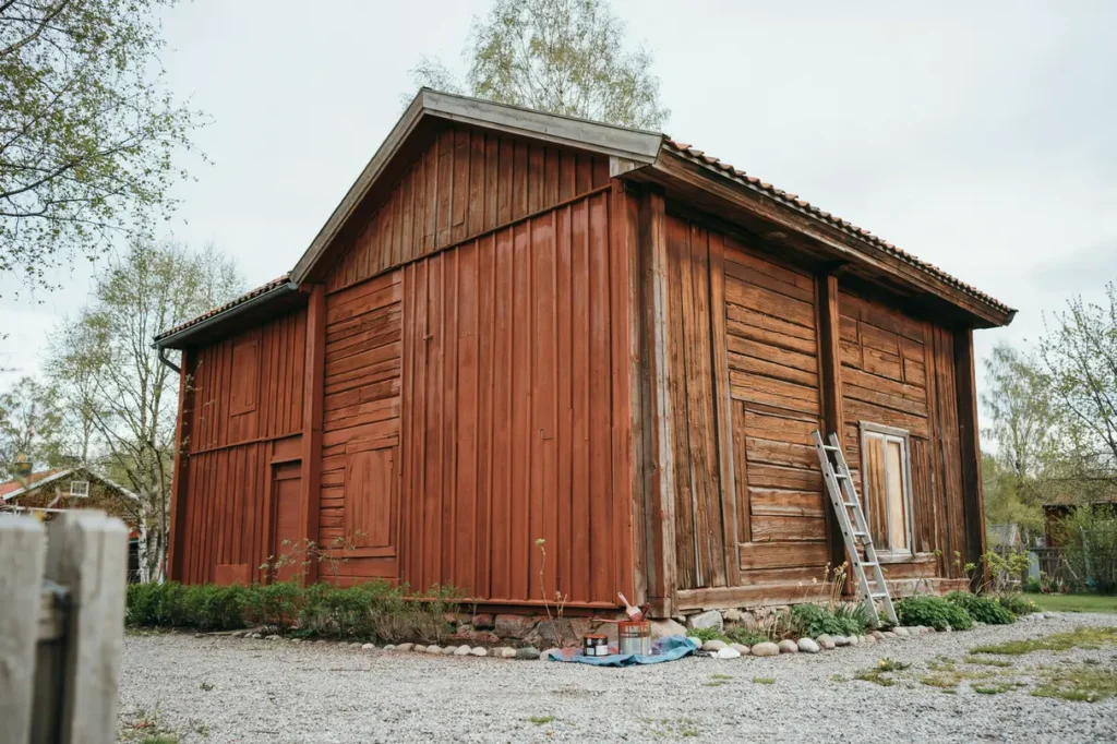 byta kul r p tr fasad med slamf rg detta g ller